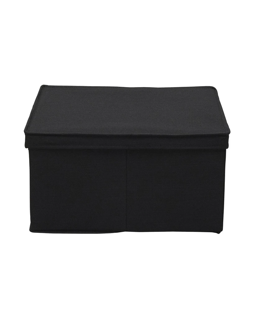 Jumbo Fabric Storage Bins, Set of 2