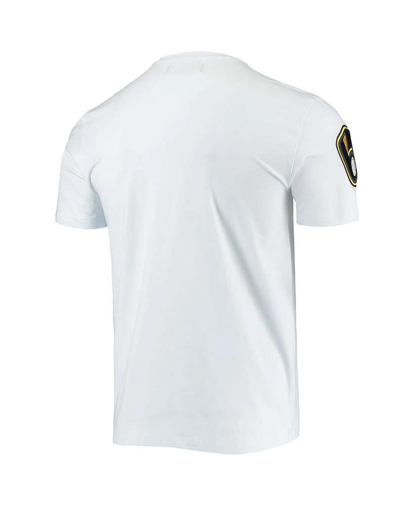 Men's Pro Standard White Milwaukee Brewers Team Logo T-shirt