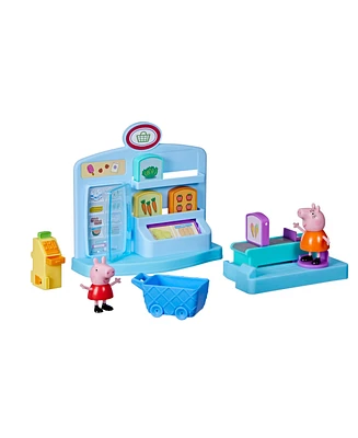 Peppa Supermarket Play Set, 10 Piece