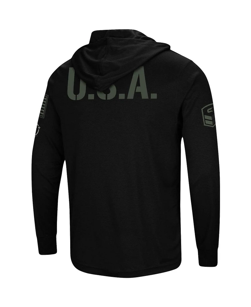 Men's Black Baylor Bears Oht Military-Inspired Appreciation Hoodie Long Sleeve T-shirt