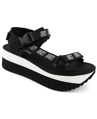 Juicy Couture Women's Izora Flatform Sandals