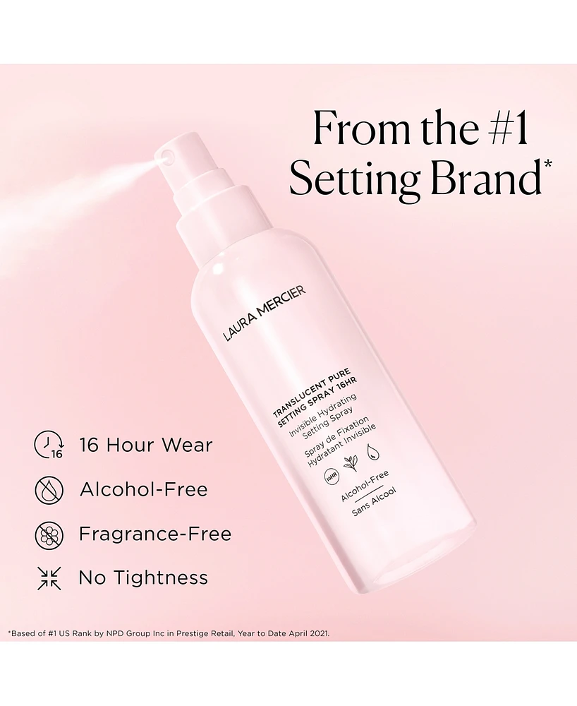 Laura Mercier Full-Size Translucent Pure Setting Spray 16HR