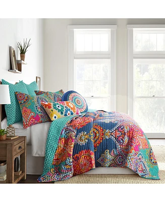 Levtex Fantasia Boho Reversible 3-Pc. Quilt Set