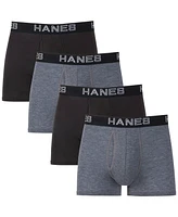 Hanes Men's 4-Pk. Ultimate ComfortFlex Fit Total Support Pouch Trunks