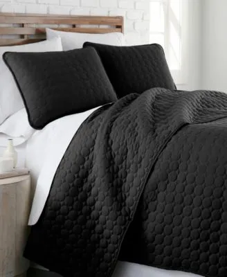 Southshore Fine Linens Ultra Soft Lightweight Embroidered 3 Pc. Quilt Sets