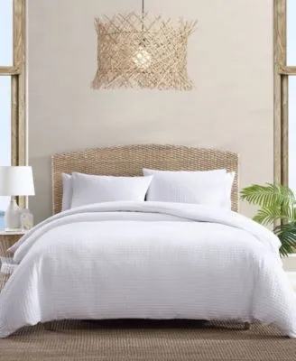 Tommy Bahama Home Basketweave Solid Comforter Sets