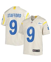 Nike Big Boys Matthew Stafford Bone Los Angeles Rams Game Jersey