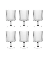 Abode Homewares Mesa Stacking Goblet Premium Acrylic Goblet Glasses