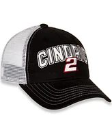 Women's Team Penske Black, White Austin Cindric Name and Number Adjustable Hat