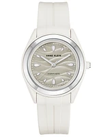 Anne Klein Women's Solar Ocean Work Plastic Metal Watch