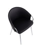 Lumisource Claire Contemporary Glam Chair