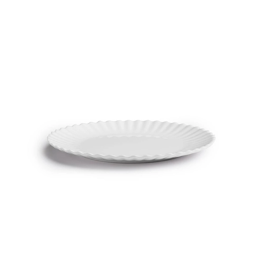 Q Squared Melamine Patio Luxe Lightweight 9" Salad Plates, Set of 4