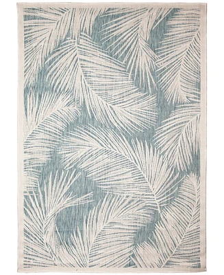 Liora Manne' Carmel Fronds 4'10" x 7'6" Outdoor Area Rug