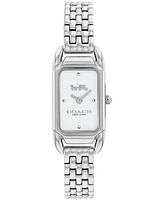Coach Women's Cadie Stainless Steel Bracelet Watch 17.5mmX28.5mm