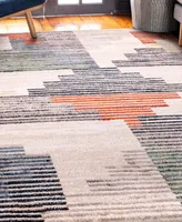 Closeout! Gemstone Deco Blocks 5'3" x 7'6" Area Rug