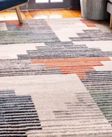 Closeout Gemstone Deco Blocks Area Rug