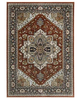 Oriental Weavers Aberdeen 1144R 7'10" x 10'10" Area Rug