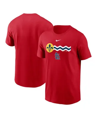 Men's Nike Red St. Louis Cardinals Logo Local Team T-shirt