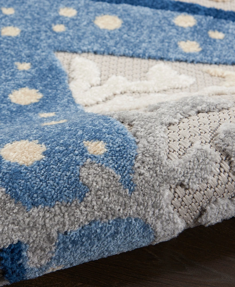 Nourison Home Aloha ALH24 2'3" x 8' Runner Rug