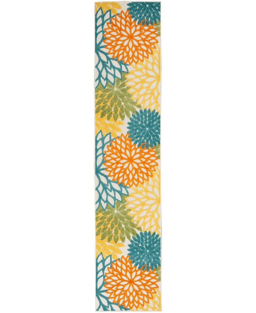 Nourison Home Aloha ALH05 2'3" x 10' Runner Rug