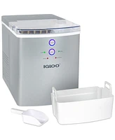 Igloo IGLICEB33SL 33 Lb Ice Maker, Silver