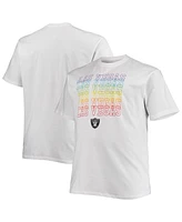Men's Fanatics White Las Vegas Raiders Big and Tall City Pride T-shirt