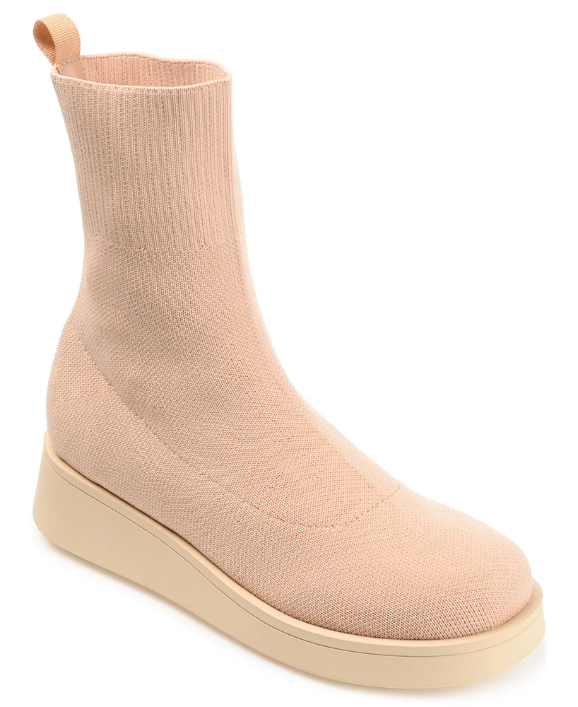 Journee Collection Women's Ebby Sock Booties