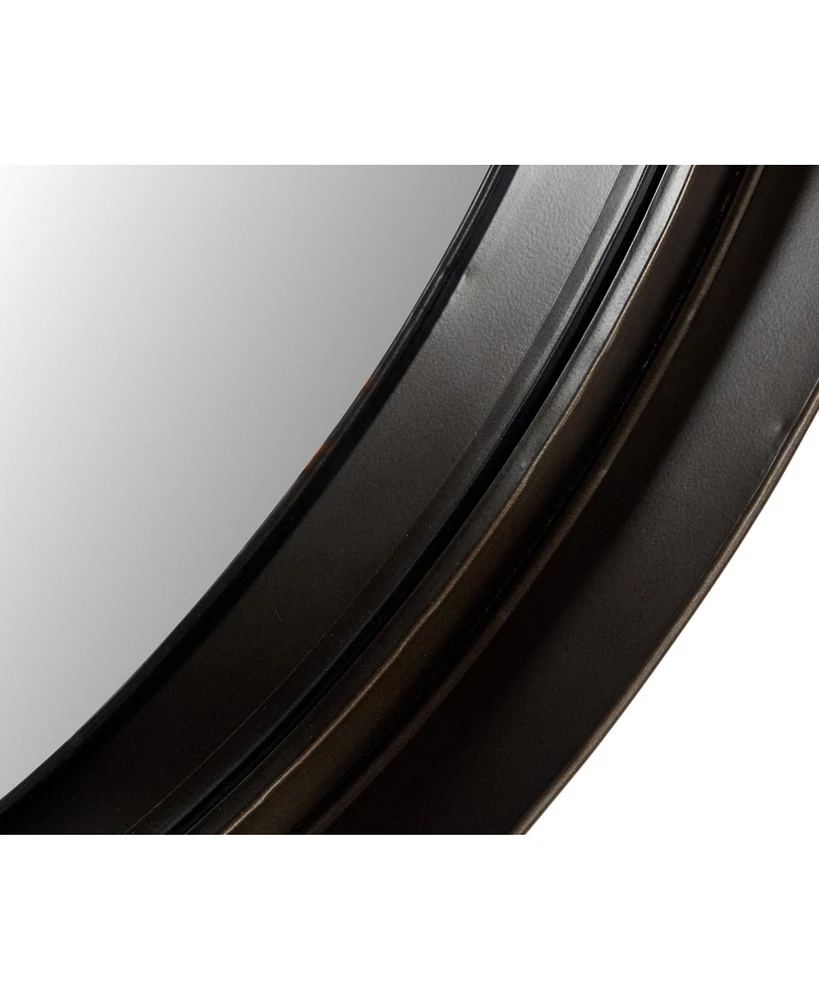 Metal Modern Wall Mirror, 32" x 32"