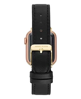 Anne Klein Women's Genuine Leather Band designed for Apple Watch 42mm (Series 10) & 38/40/41mm