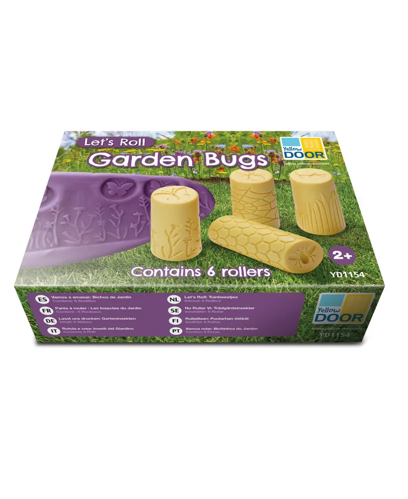 Yellow Door Let's Roll Garden Bugs Rollers, Set of 6