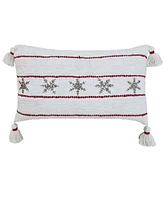 Vibhsa Christmas Decorative Pillow, 14" x 24"