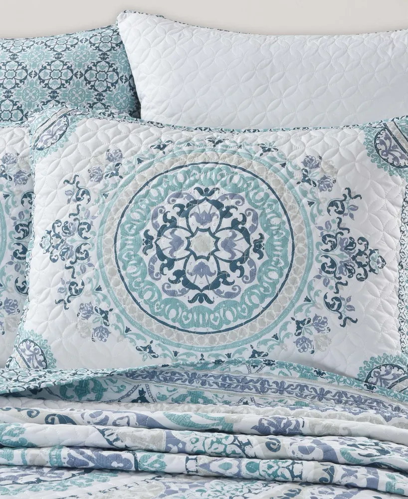 Royal Court Afton 3-Pc. Quilt Set, King/California King