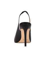 Nine West Women's Feather Slingback Stiletto Pumps