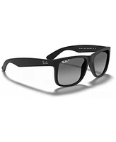 Ray-Ban Unisex Polarized Low Bridge Fit Sunglasses, RB4165F Justin Classic
