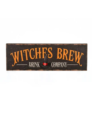 National Tree Company 24" Halloween 'Witches Brew' Wall Sign