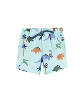 Hudson Baby Boys Cotton Bodysuit, Shorts and Shoe Set