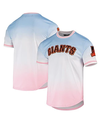 Men's Pro Standard Blue, Pink San Francisco Giants Ombre T-shirt