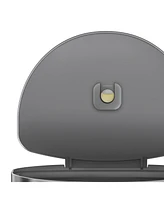 simplehuman 60 Liter Semi-Round Liner Rim Kitchen Trash Can
