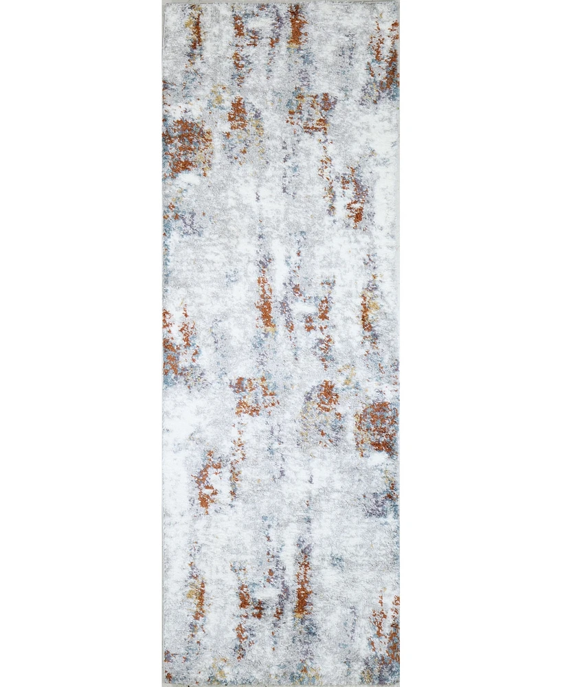 Bashian Zuela ZUL101 2'6" x 8'6" Runner Area Rug