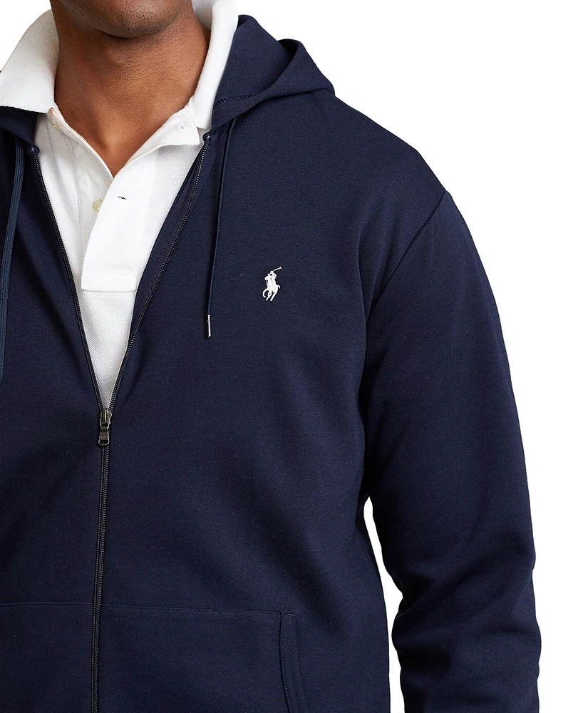 Polo Ralph Lauren Men's Big & Tall Double-Knit Full-Zip Hoodie