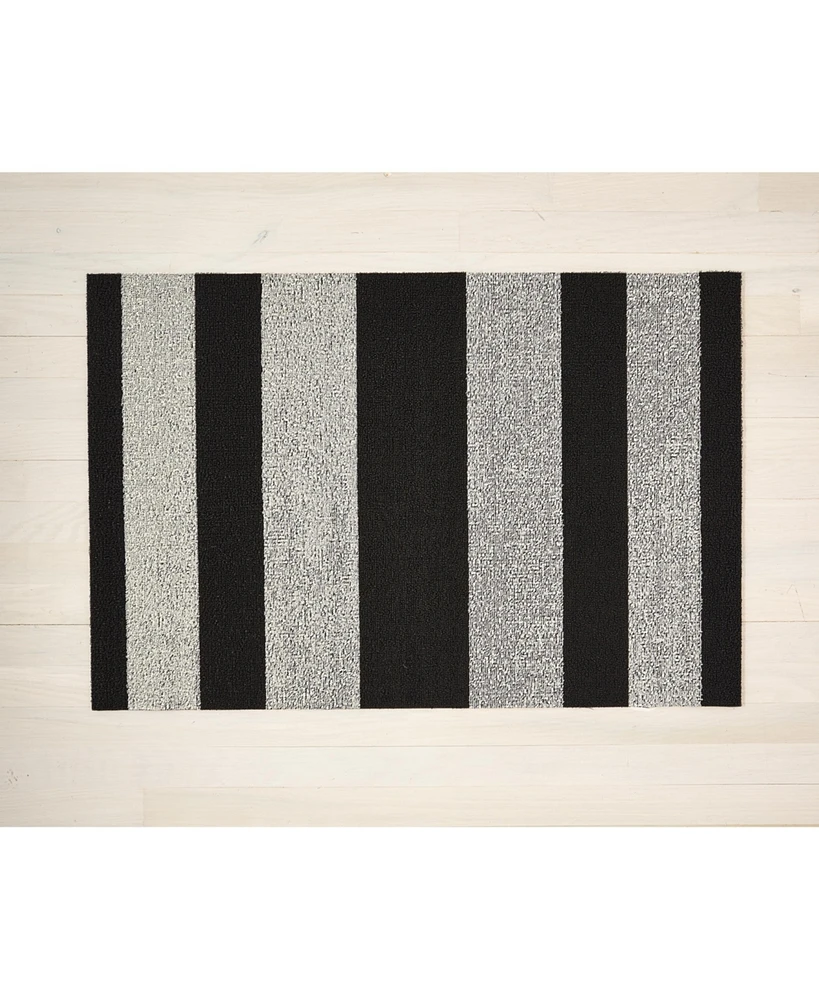 Chilewich Bold Stripe Shag Mat 24"x36"