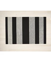 Chilewich Bold Stripe Shag Mat 24"x36"