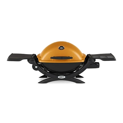 Weber Q1200 Liquid Propane Grill Orange