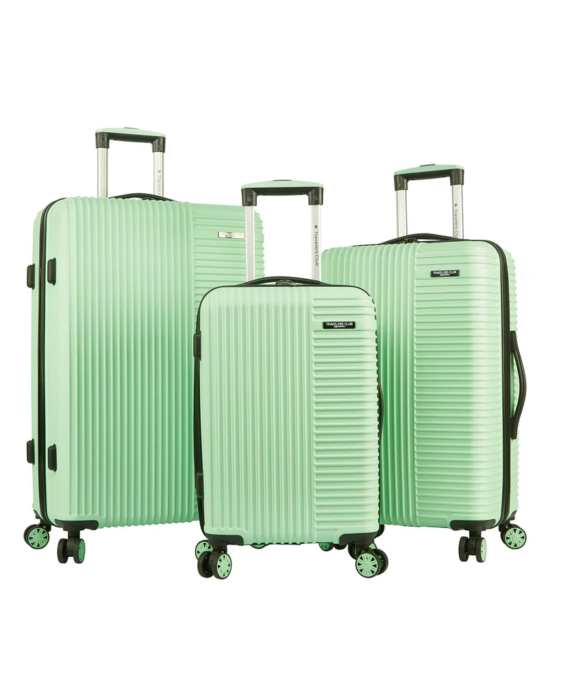 Travelers Club Basette 3-Pc. Hardside Luggage Set, Created for Macy's