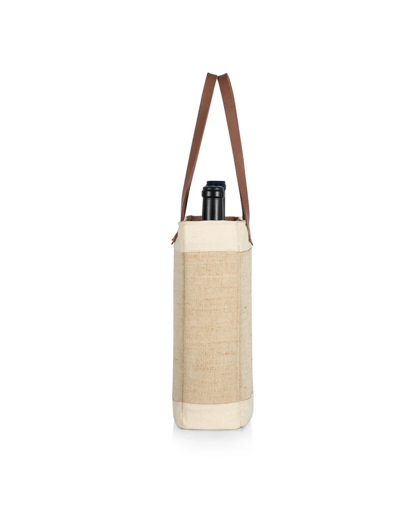 Legacy Pinot Jute Bottle Insulated Wine Bag