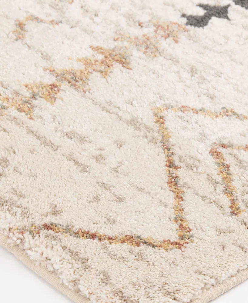 Mink Home Leisure Rune 3'3" x 5'3" Area Rug
