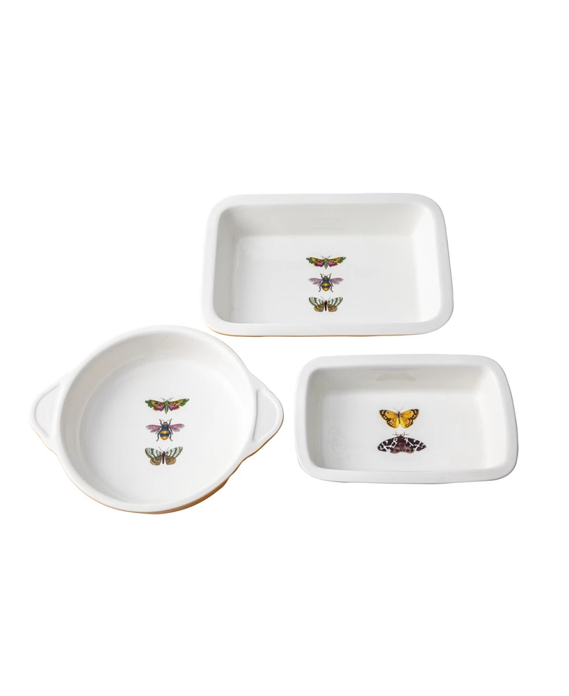 Botanic Garden Harmony Baking Dishes, Set of 3