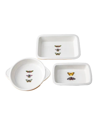 Botanic Garden Harmony Baking Dishes, Set of 3
