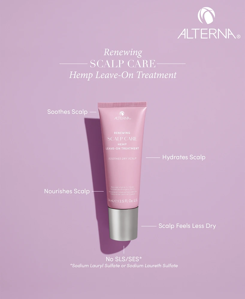 Alterna Renewing Scalp Care Hemp Leave-On Treatment, 2.5 oz.