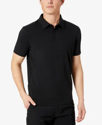 Kenneth Cole Men's Performance Button Polo